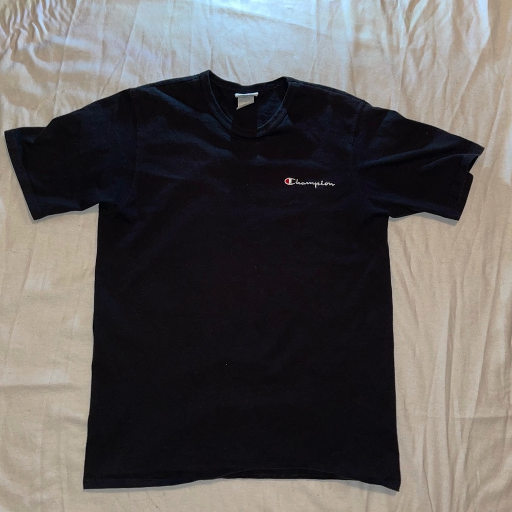 Black Champion Tee